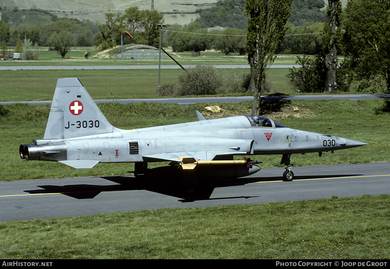 Aircraft Photo of J-3030 | Northrop F-5E Tiger II | Switzerland - Air Force | AirHistory.net #60353