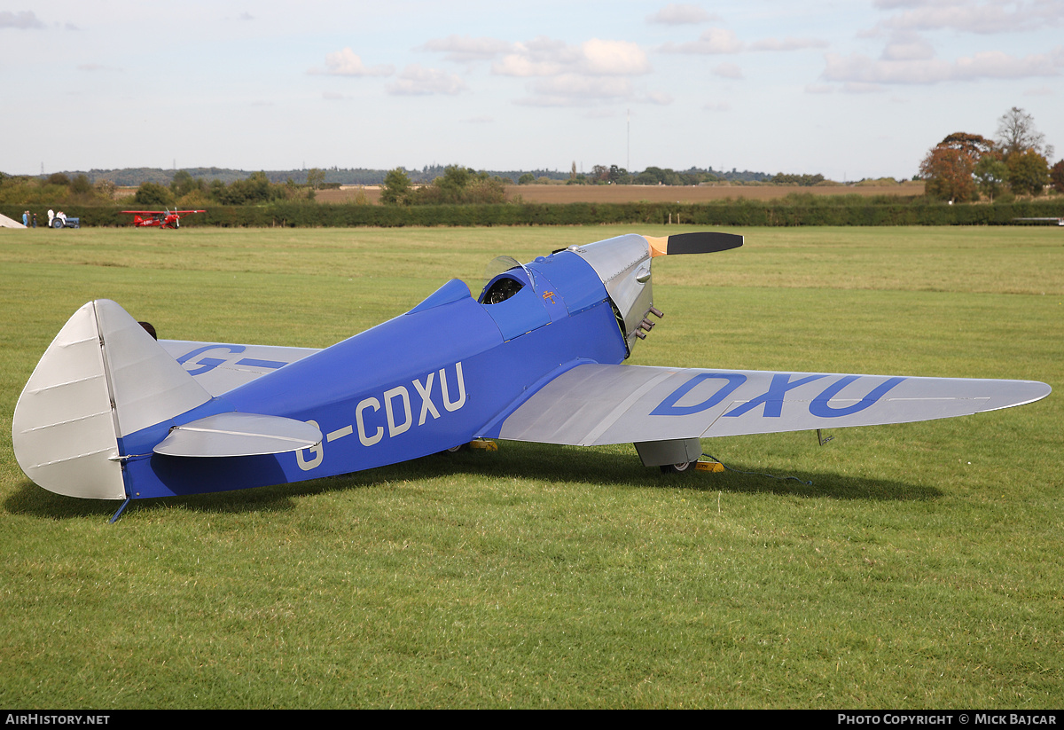 Aircraft Photo of G-CDXU | Chilton DW-1A | AirHistory.net #60354