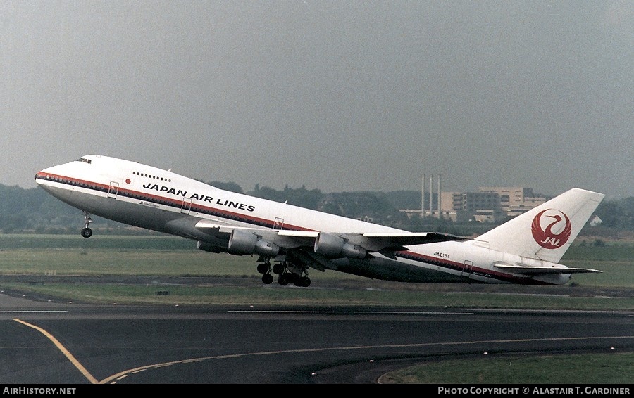 Aircraft Photo of JA8131 | Boeing 747-246B | Japan Air Lines - JAL | AirHistory.net #60356