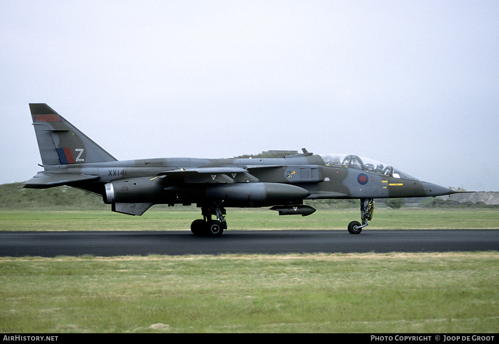 Aircraft Photo of XX141 | Sepecat Jaguar T2A | UK - Air Force | AirHistory.net #60358