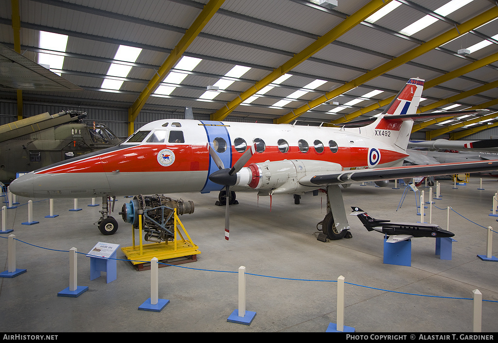 Aircraft Photo of XX492 | Scottish Aviation HP-137 Jetstream T1 | UK - Air Force | AirHistory.net #60362