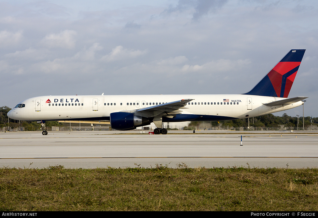 Aircraft Photo of N687DL | Boeing 757-232 | Delta Air Lines | AirHistory.net #60367