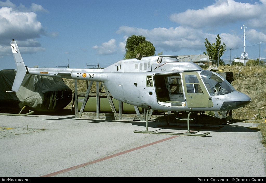 Aircraft Photo of HR12-4 | Bell AB-206A-1 JetRanger | Spain - Army | AirHistory.net #60373