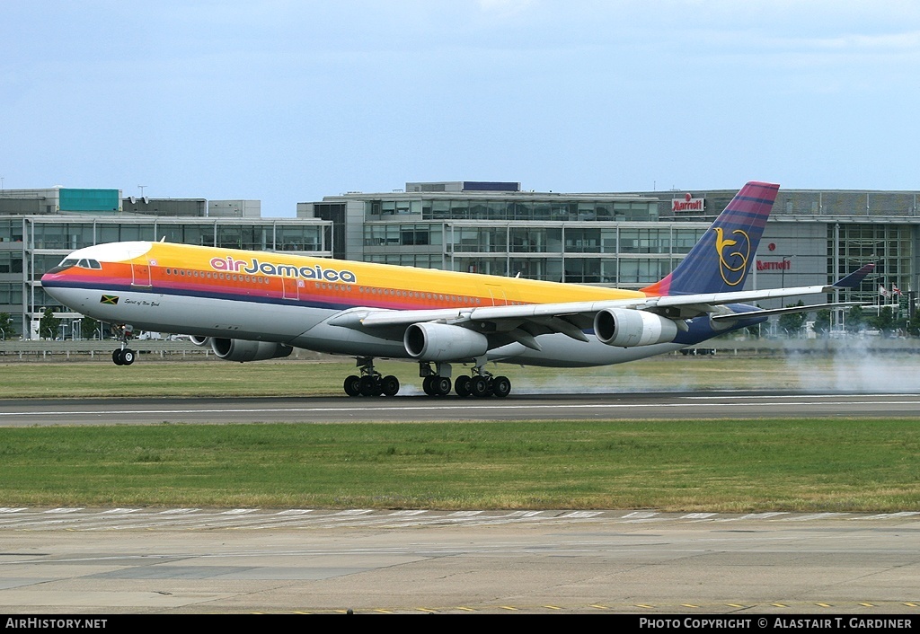 Aircraft Photo of 6Y-JMC | Airbus A340-312 | Air Jamaica | AirHistory.net #60378