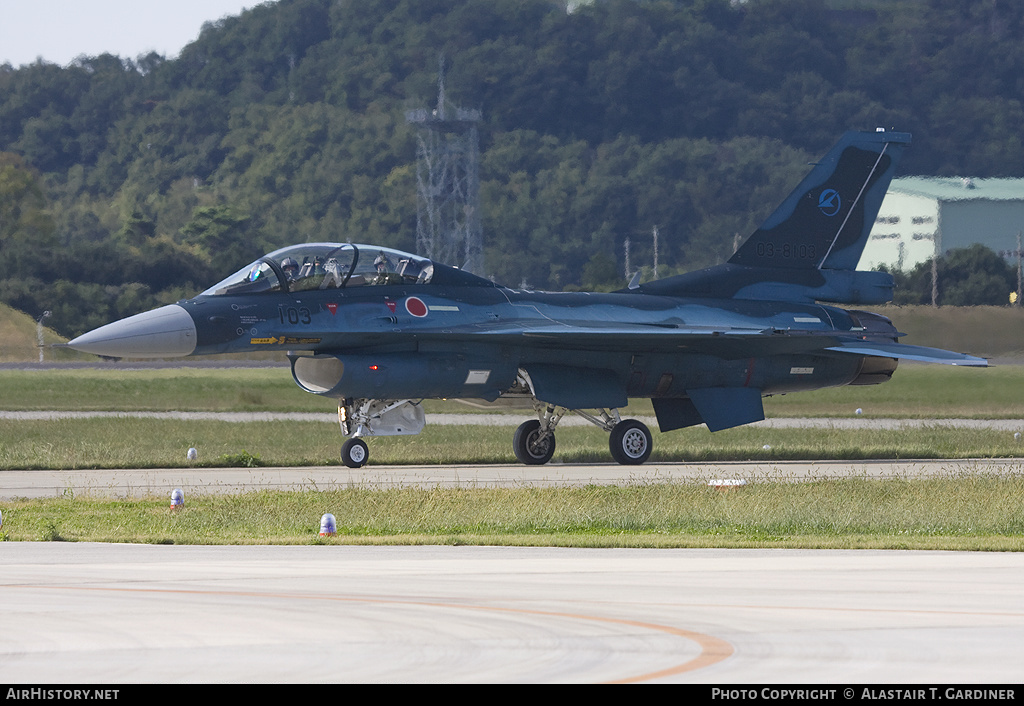 Aircraft Photo of 03-8103 | Mitsubishi F-2B | Japan - Air Force | AirHistory.net #60382