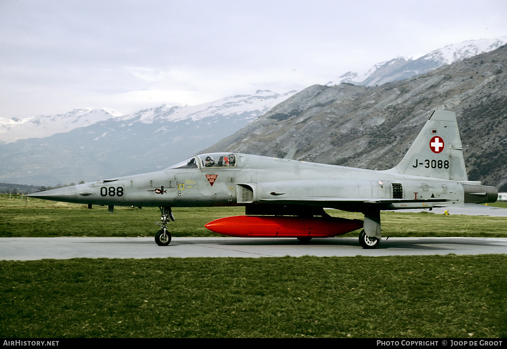 Aircraft Photo of J-3088 | Northrop F-5E Tiger II | Switzerland - Air Force | AirHistory.net #60409