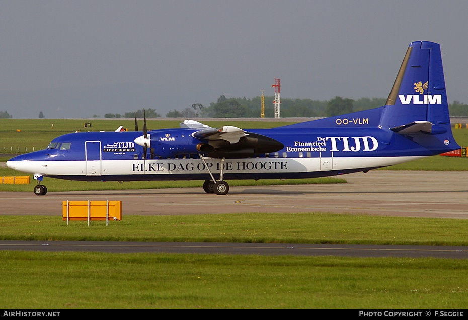 Aircraft Photo of OO-VLM | Fokker 50 | VLM Airlines | AirHistory.net #60414