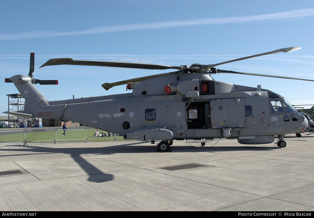 Aircraft Photo of ZH862 | EHI EH101-111 Merlin HM1 | UK - Navy | AirHistory.net #60437