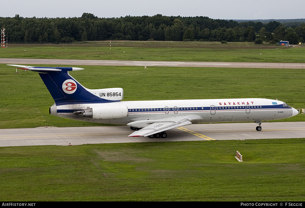 Aircraft Photo of UN-85854 | Tupolev Tu-154M | Sayakhat Airlines | AirHistory.net #60444