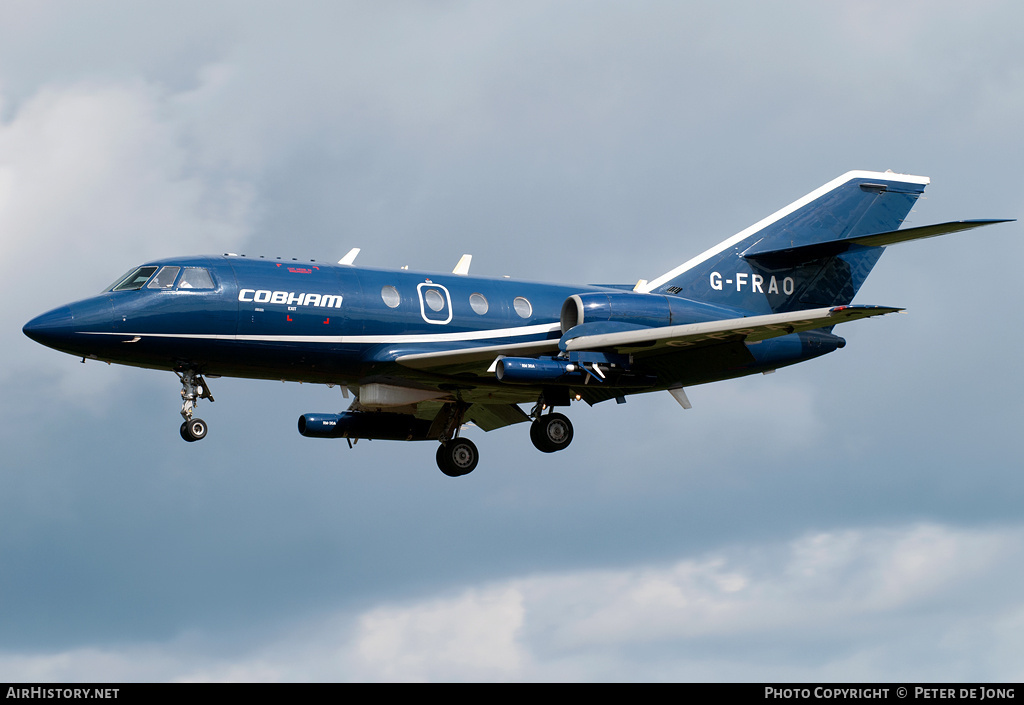 Aircraft Photo of G-FRAO | Dassault Falcon 20DC | Cobham Aviation Services | AirHistory.net #60449