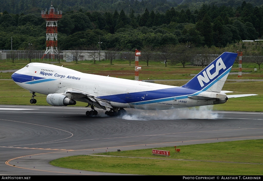 Aircraft Photo of JA8192 | Boeing 747-2D3B(SF) | Nippon Cargo Airlines - NCA | AirHistory.net #60458