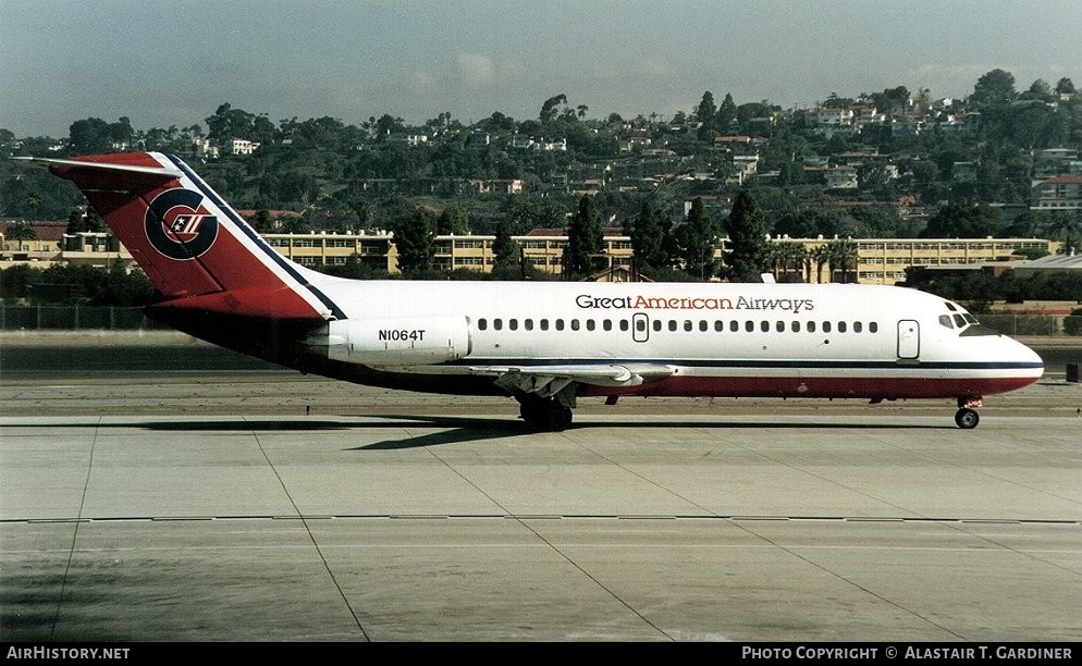 Aircraft Photo of N1064T | Douglas DC-9-15 | Great American Airways | AirHistory.net #60463