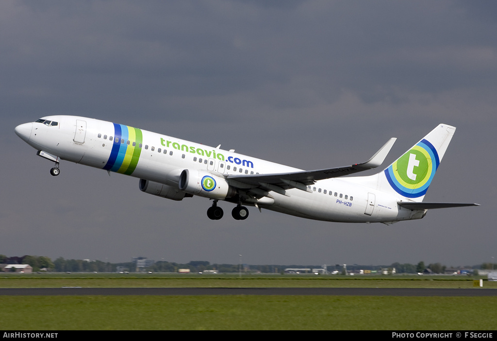 Aircraft Photo of PH-HZB | Boeing 737-8K2 | Transavia | AirHistory.net #60467