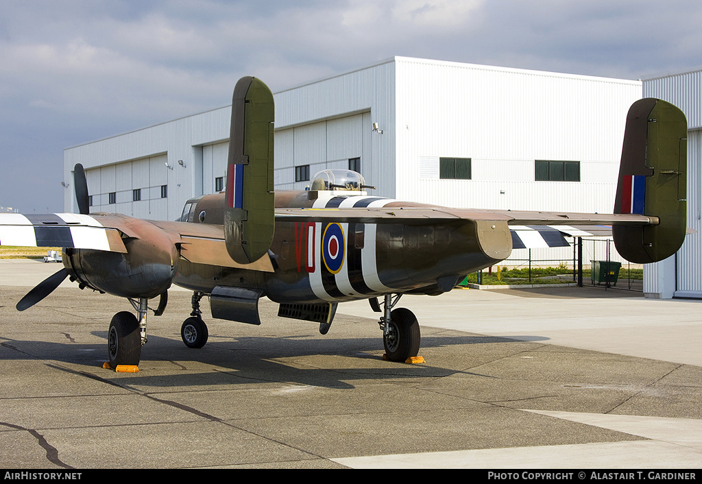 Aircraft Photo of N88972 | North American B-25D Mitchell | UK - Air Force | AirHistory.net #60481