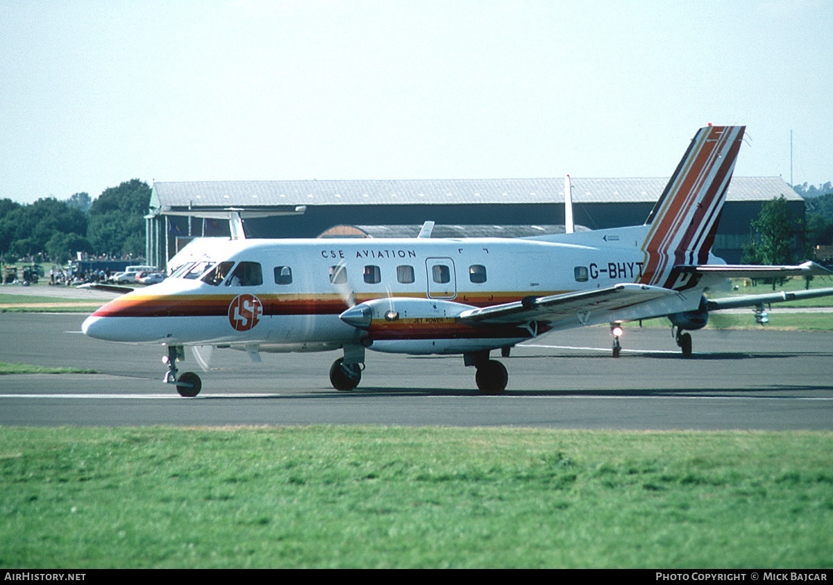 Aircraft Photo of G-BHYT | Embraer EMB-110P1 Bandeirante | CSE Aviation | AirHistory.net #60484