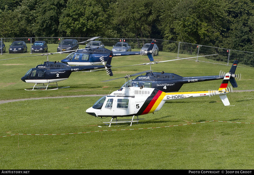 Aircraft Photo of D-HORG | Bell AB-206B JetRanger II | Rotorflug | AirHistory.net #60503