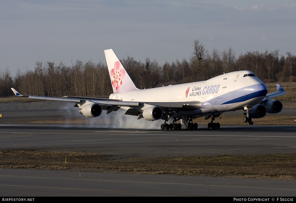 Aircraft Photo of B-18717 | Boeing 747-409F/SCD | China Airlines Cargo | AirHistory.net #60522