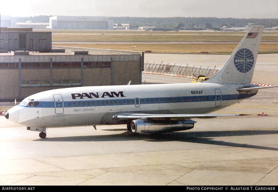 Aircraft Photo of N68AF | Boeing 737-222 | Pan American World Airways - Pan Am | AirHistory.net #60527