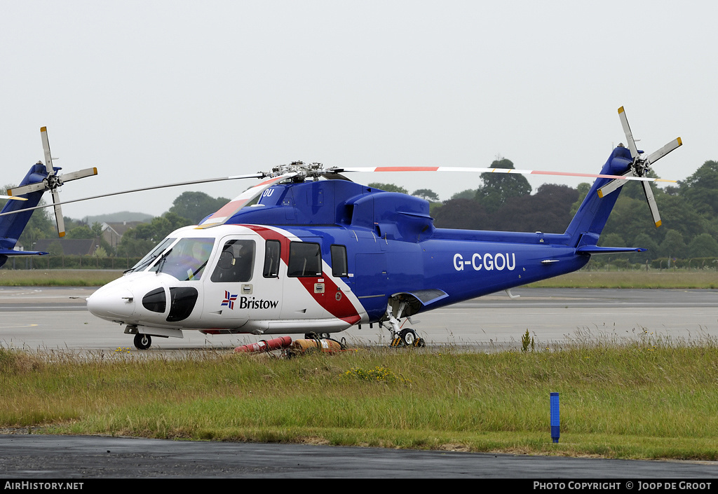 Aircraft Photo of G-CGOU | Sikorsky S-76C | Bristow Helicopters | AirHistory.net #60528