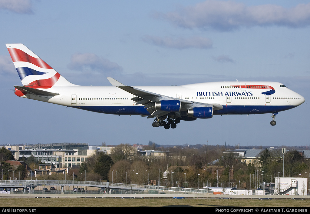Aircraft Photo of G-CIVV | Boeing 747-436 | British Airways | AirHistory.net #60545