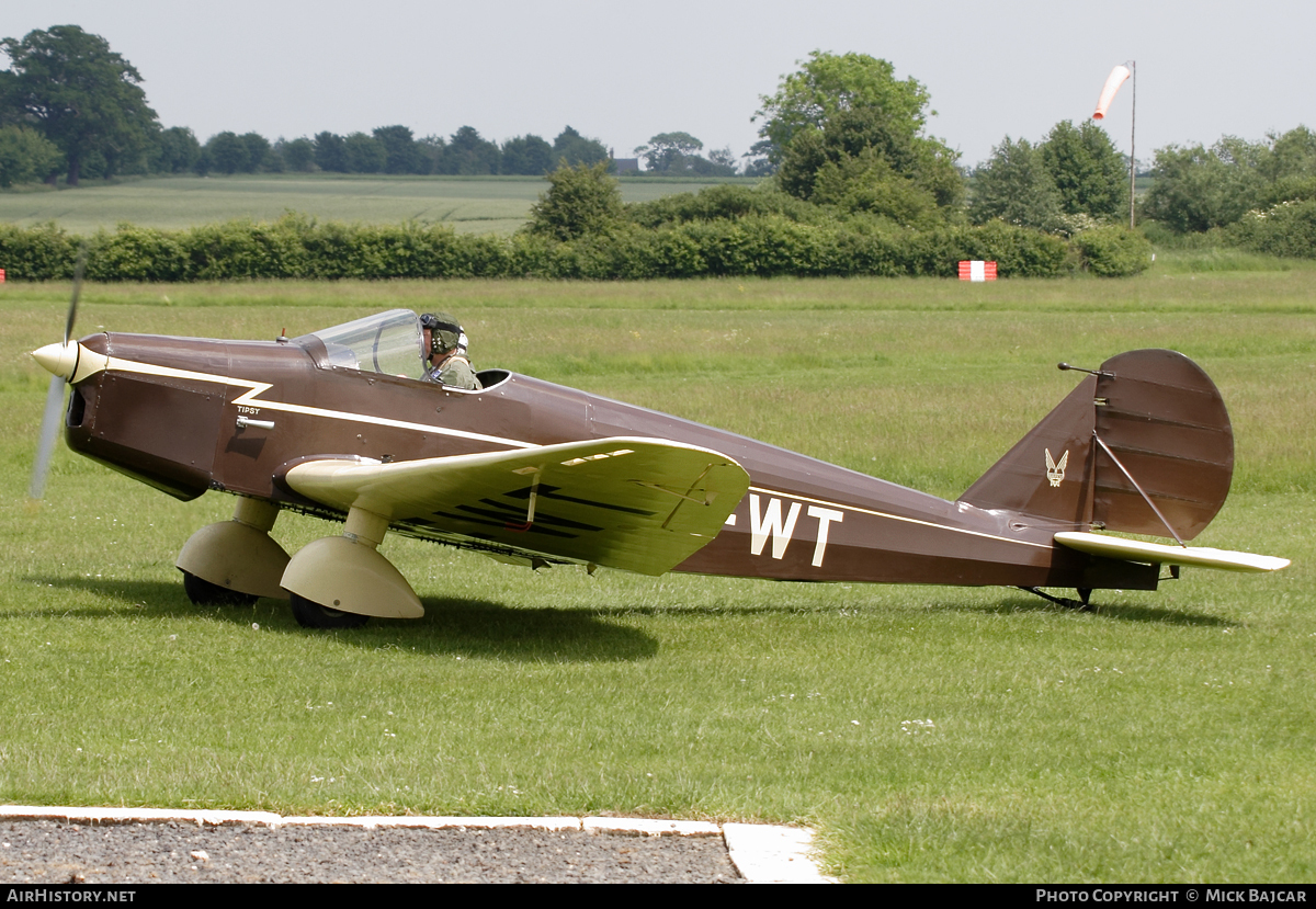 Aircraft Photo of G-AFWT | Tipsy Trainer 1 | AirHistory.net #60550