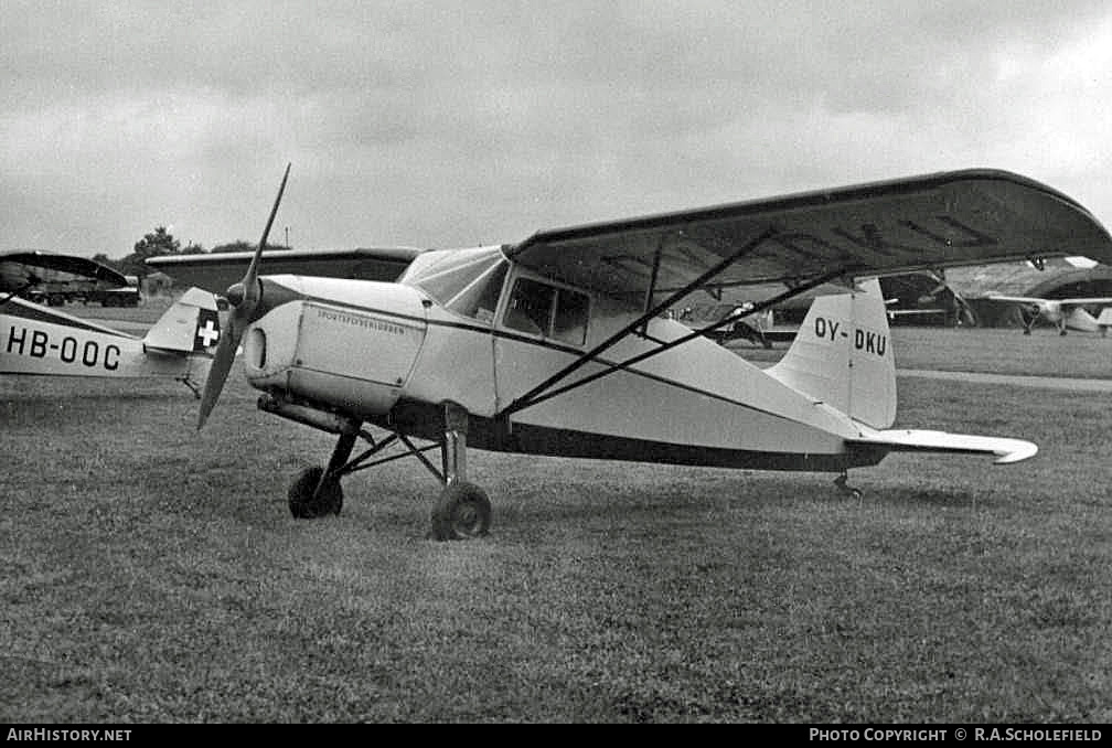 Aircraft Photo of OY-DKU | SAI KZ III U-2 | AirHistory.net #60569