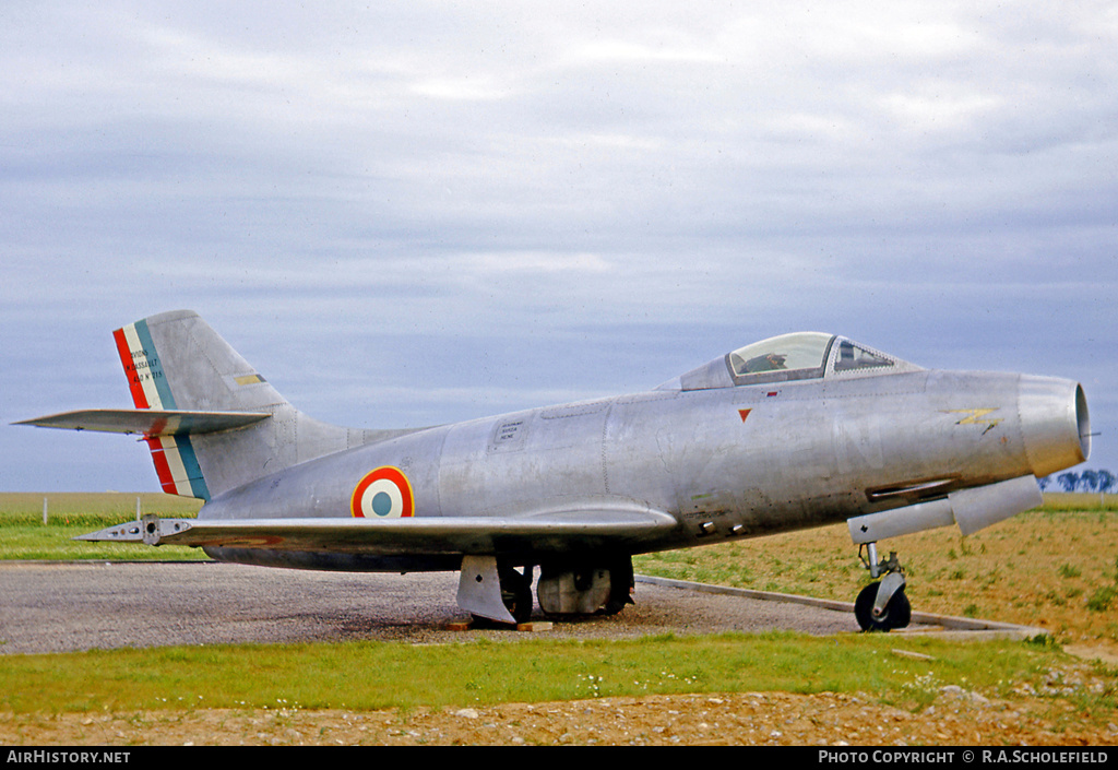 Aircraft Photo of 215 | Dassault MD-450 Ouragan | France - Air Force | AirHistory.net #60570