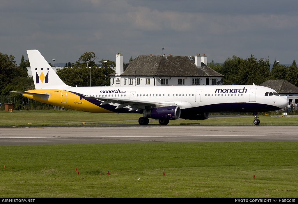 Aircraft Photo of G-OZBT | Airbus A321-231 | Monarch Airlines | AirHistory.net #60579