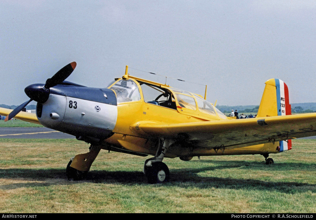 Aircraft Photo of F-AZKS | Morane-Saulnier MS-733 Alcyon | AirHistory.net #60581