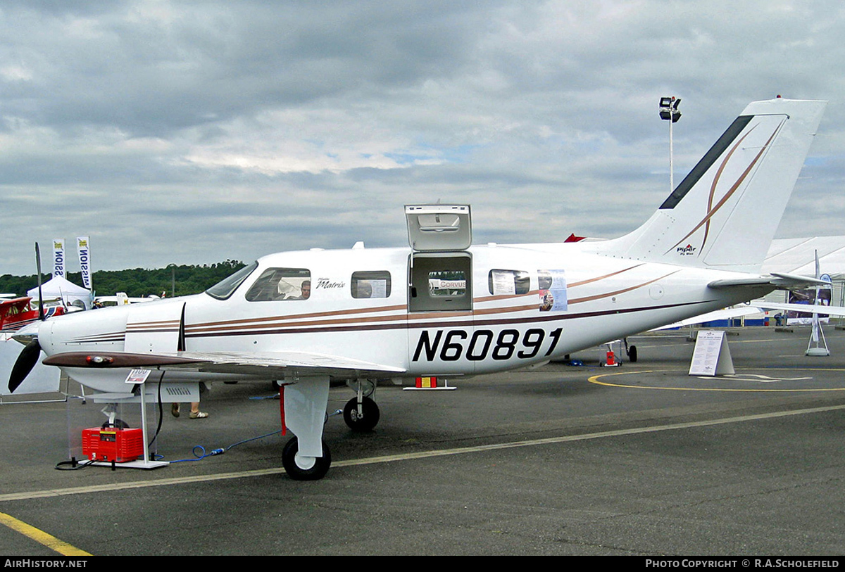 Aircraft Photo of N60891 | Piper PA-46R-350T Malibu Matrix | AirHistory.net #60585