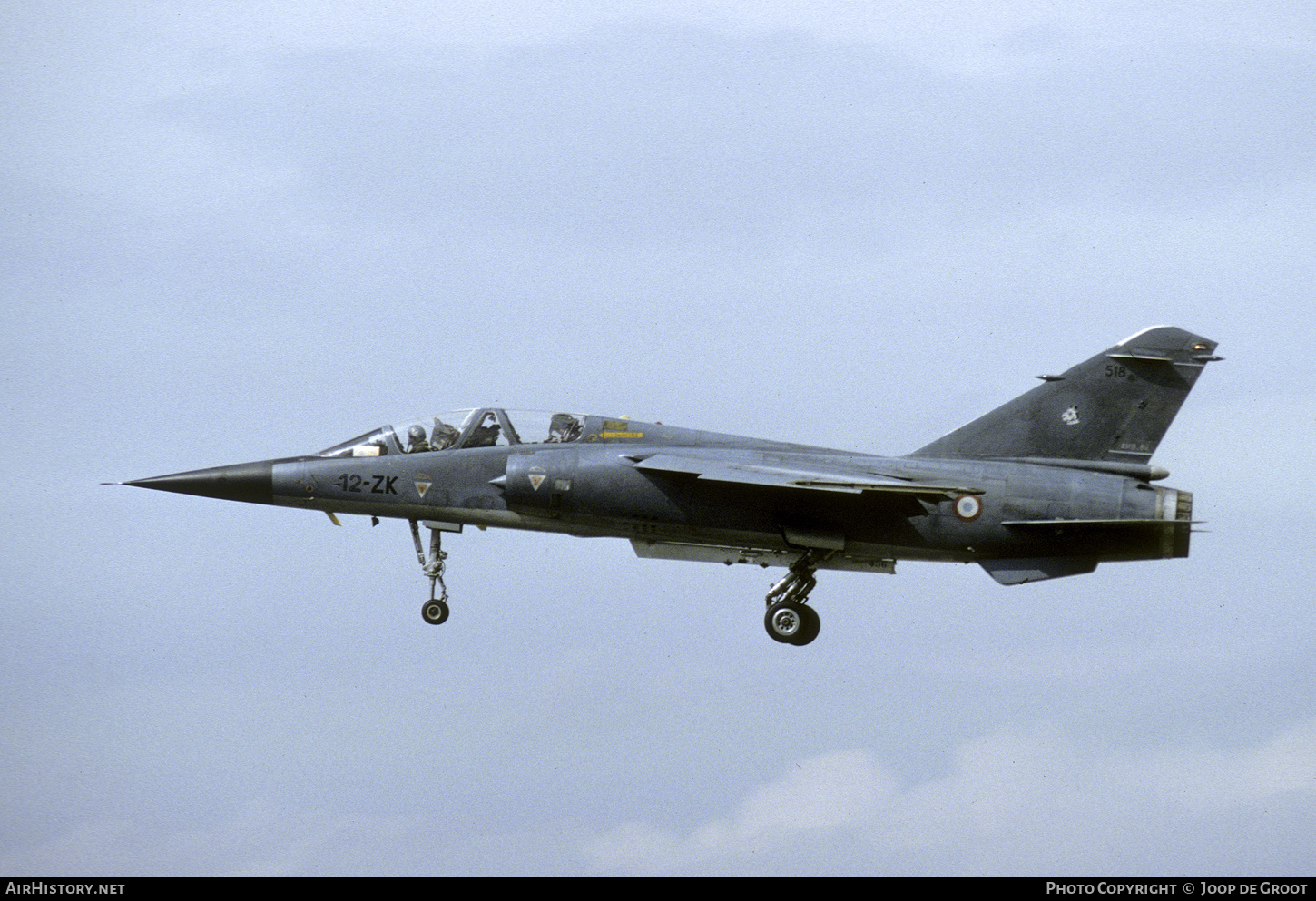 Aircraft Photo of 518 | Dassault Mirage F1B | France - Air Force | AirHistory.net #60616