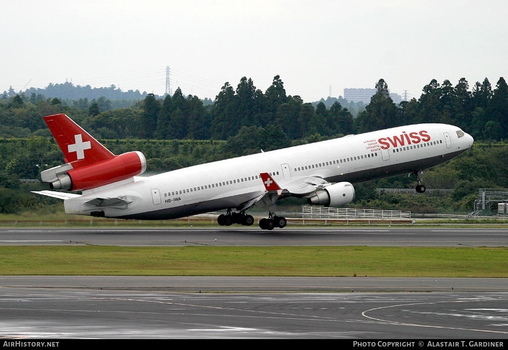 Aircraft Photo of HB-IWA | McDonnell Douglas MD-11 | Swiss International Air Lines | AirHistory.net #60618