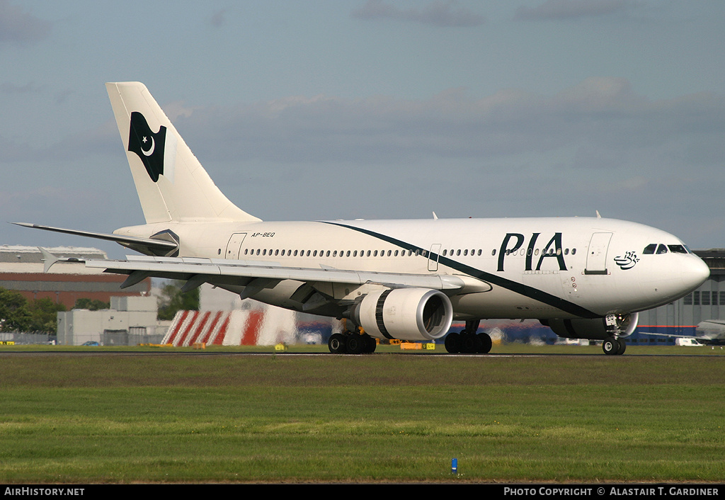 Aircraft Photo of AP-BEQ | Airbus A310-308 | Pakistan International Airlines - PIA | AirHistory.net #60621