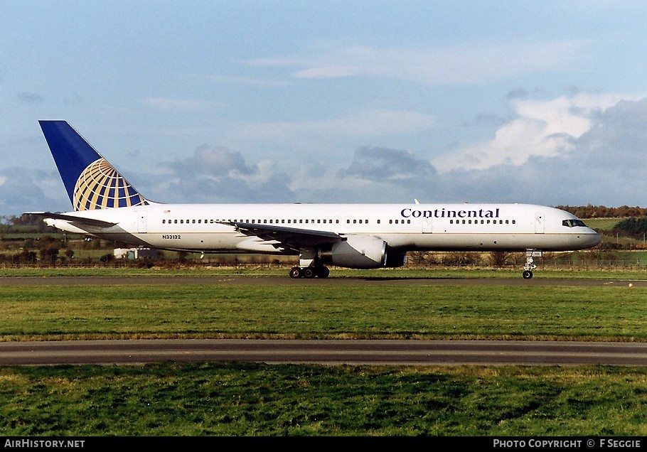 Aircraft Photo of N33132 | Boeing 757-224 | Continental Airlines | AirHistory.net #60630