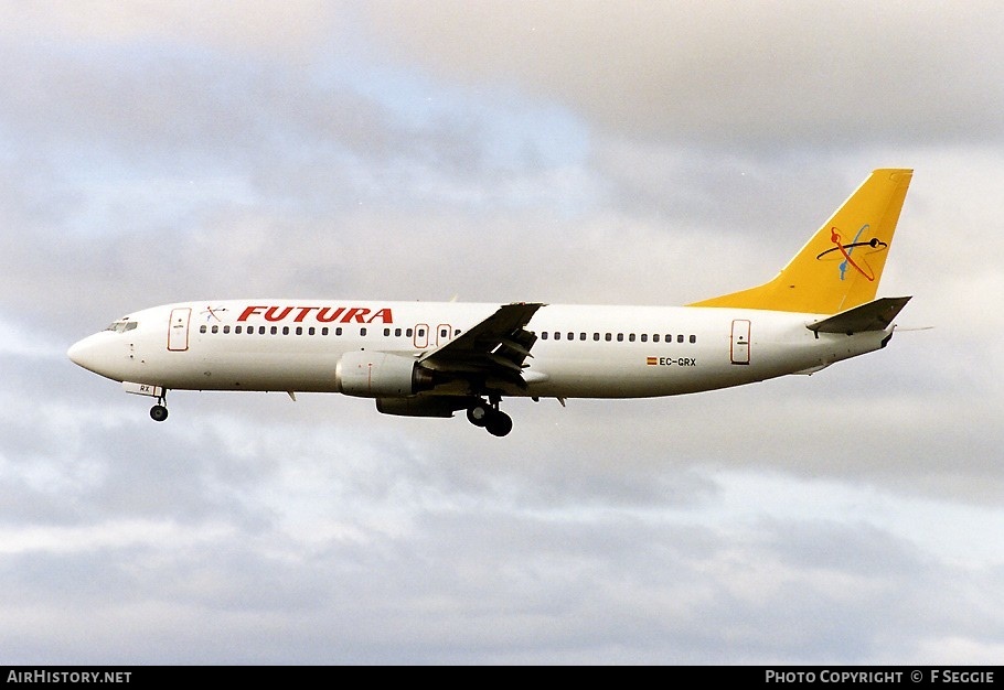 Aircraft Photo of EC-GRX | Boeing 737-46B | Futura International Airways | AirHistory.net #60646