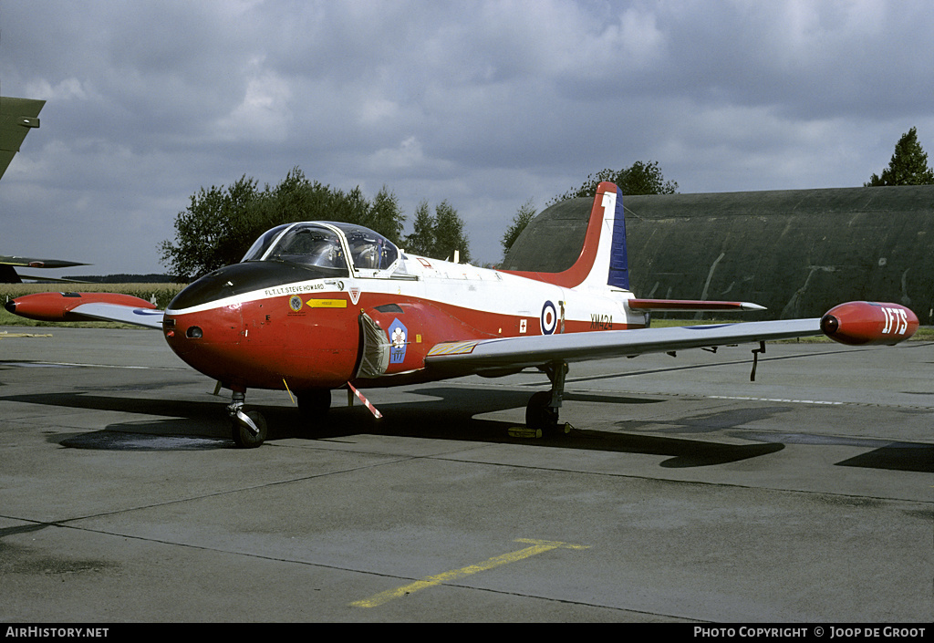 Aircraft Photo of XM424 | Hunting P.84 Jet Provost T3A | UK - Air Force | AirHistory.net #60661