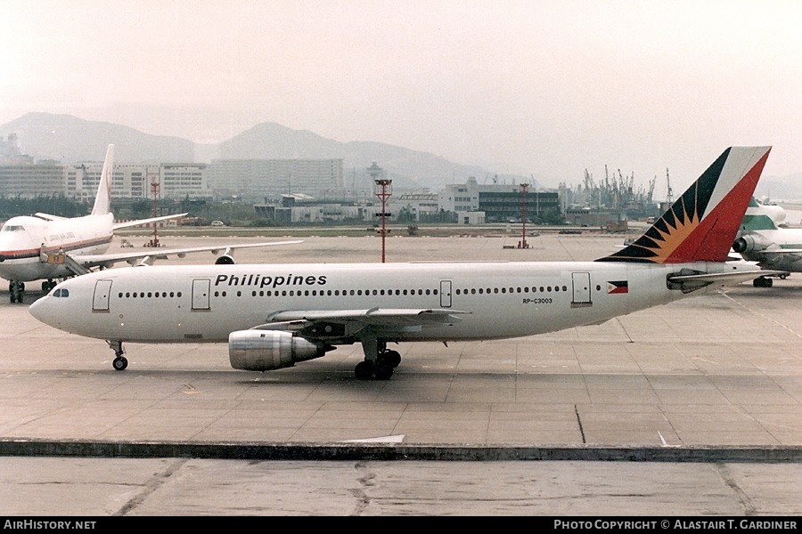 Aircraft Photo of RP-C3003 | Airbus A300B4-203 | Philippine Airlines | AirHistory.net #60674