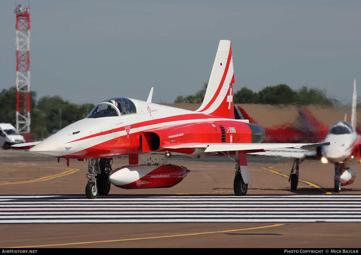 Aircraft Photo of J-3086 | Northrop F-5E Tiger II | Switzerland - Air Force | AirHistory.net #60689