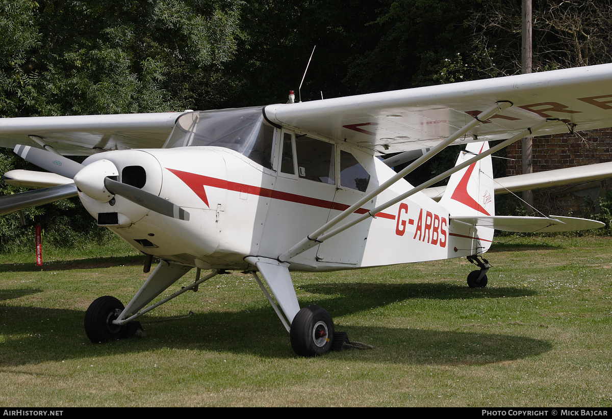 Aircraft Photo of G-ARBS | Piper PA-22/20-160 Pacer | AirHistory.net #60702