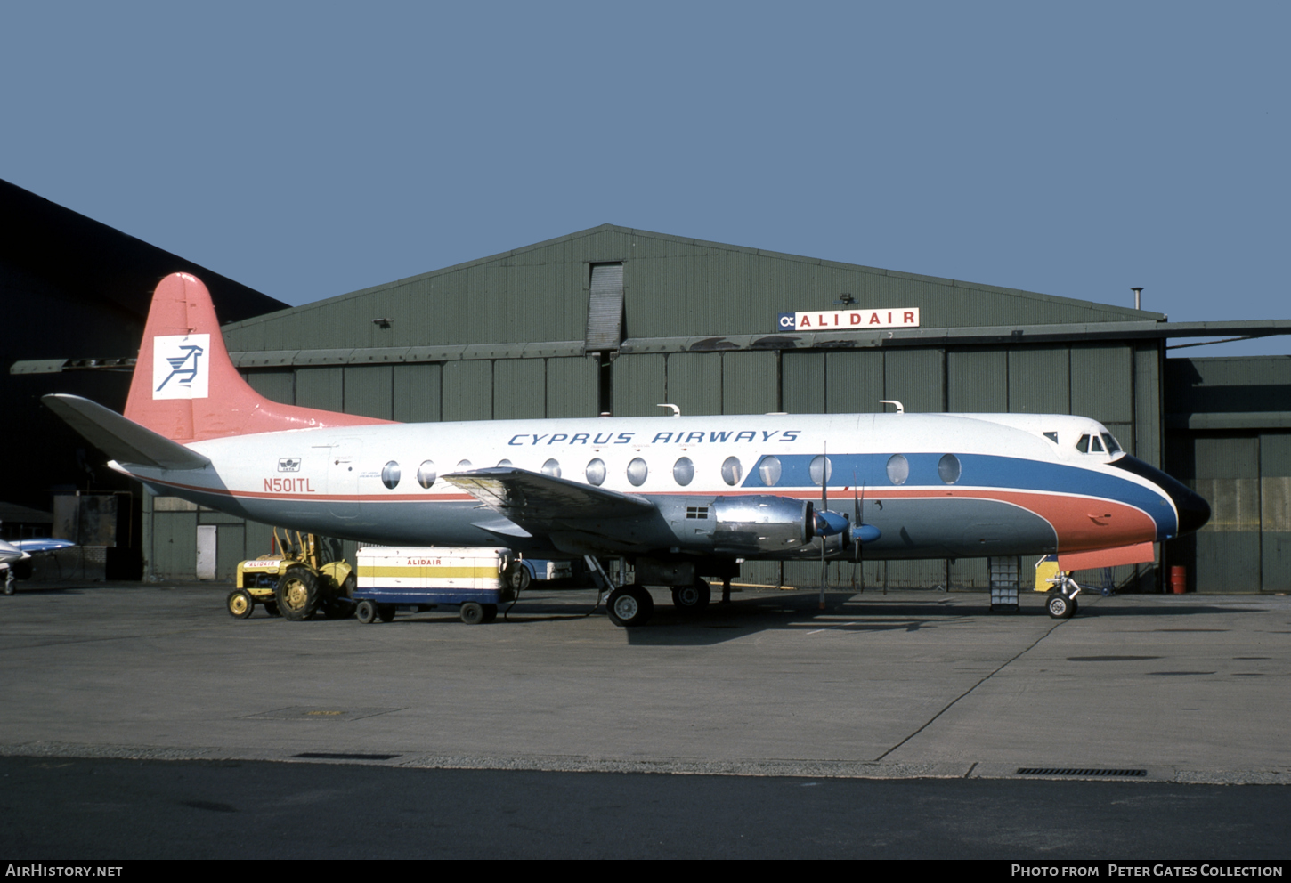Aircraft Photo of N501TL | Vickers 812 Viscount | Cyprus Airways | AirHistory.net #60705