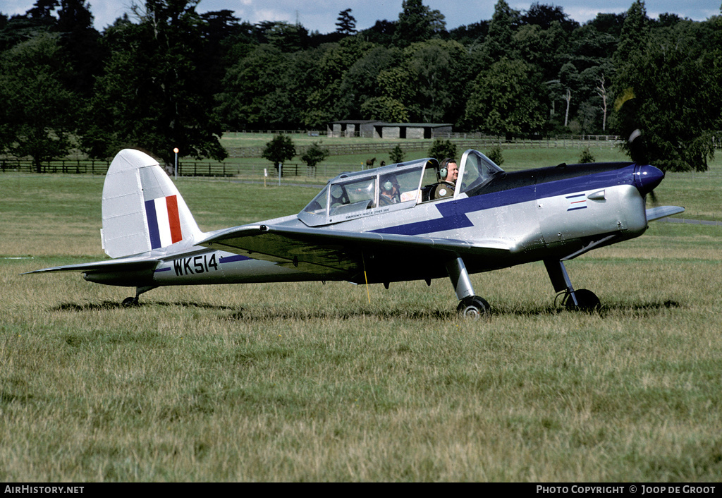 Aircraft Photo of G-BBMO / WK514 | De Havilland DHC-1 Chipmunk Mk22 | UK - Air Force | AirHistory.net #60711