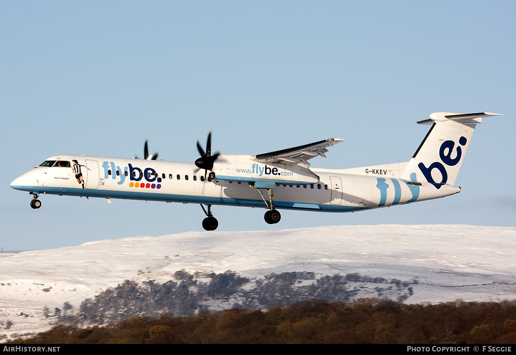 Aircraft Photo of G-KKEV | Bombardier DHC-8-402 Dash 8 | Flybe | AirHistory.net #60712