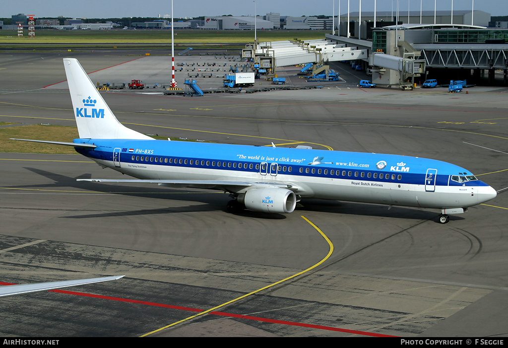 Aircraft Photo of PH-BXS | Boeing 737-9K2 | KLM - Royal Dutch Airlines | AirHistory.net #60713