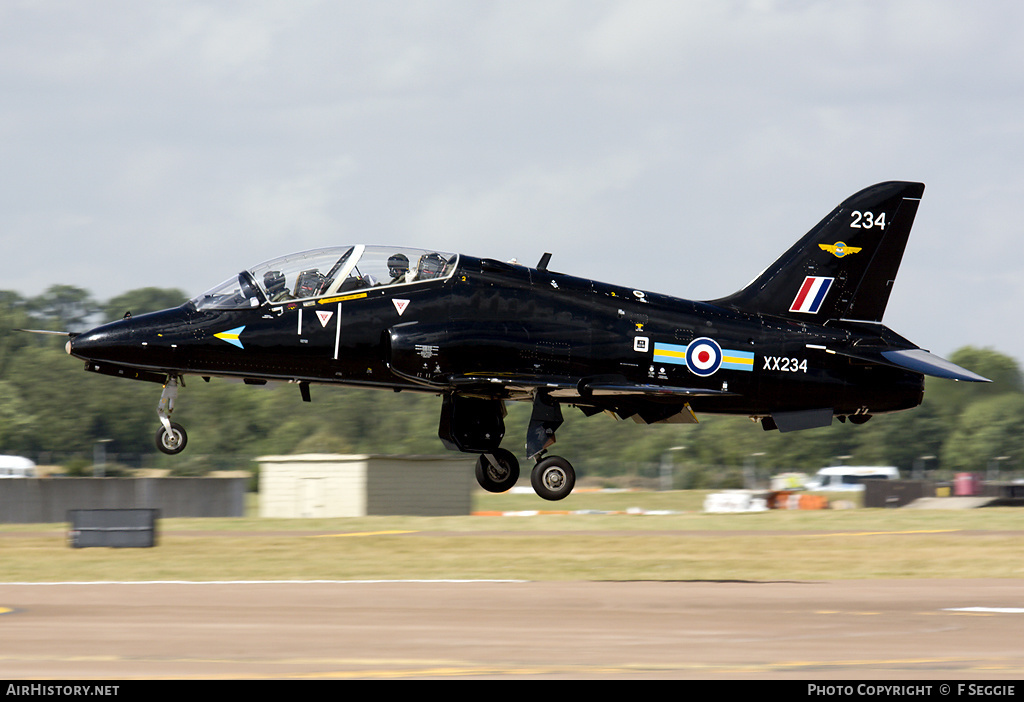 Aircraft Photo of XX234 | British Aerospace Hawk T.1 | UK - Air Force | AirHistory.net #60722