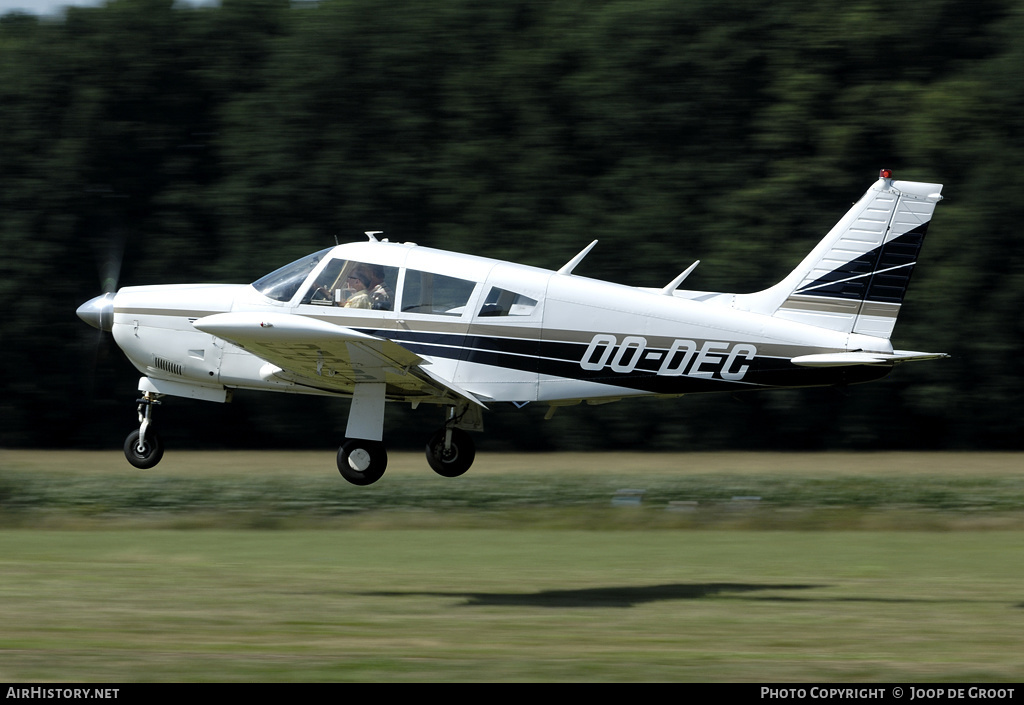 Aircraft Photo of OO-DEC | Piper PA-28R-200 Cherokee Arrow | AirHistory.net #60723