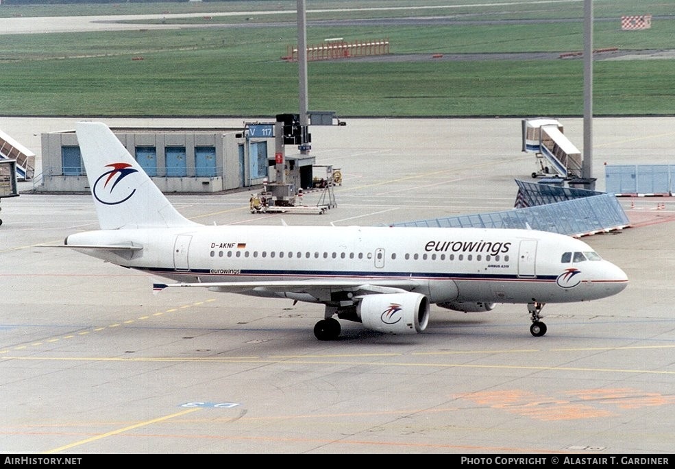 Aircraft Photo of D-AKNF | Airbus A319-112 | Eurowings | AirHistory.net #60729