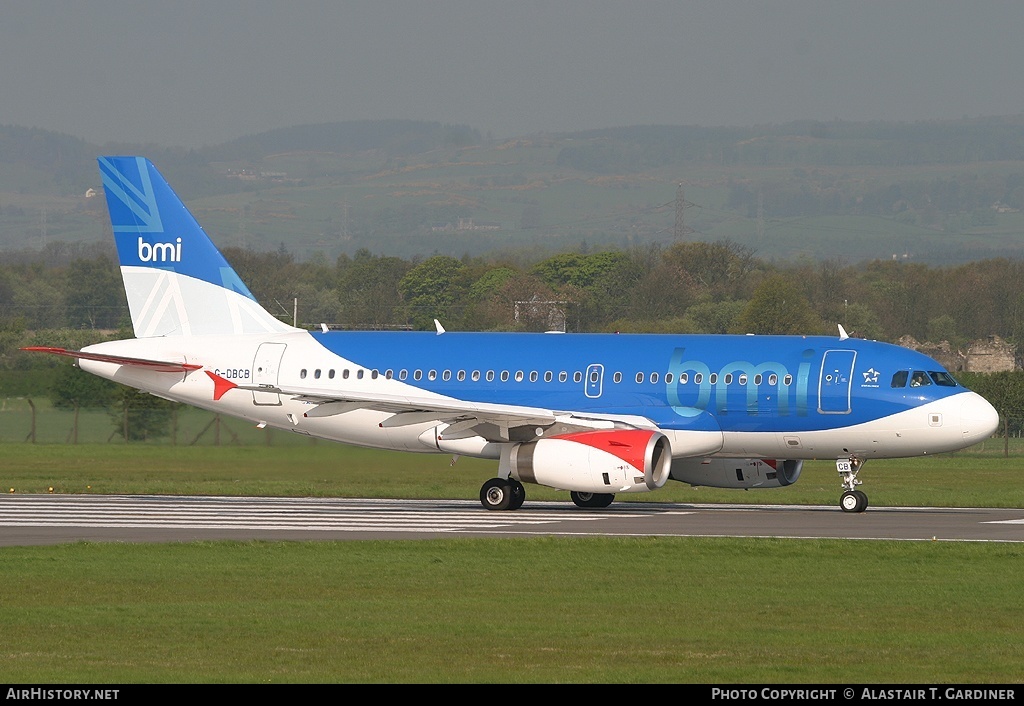 Aircraft Photo of G-DBCB | Airbus A319-131 | BMI - British Midland International | AirHistory.net #60735