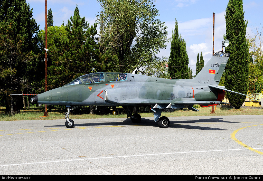 Aircraft Photo of 23729 | Soko G-4M Super Galeb | Montenegro - Air Force | AirHistory.net #60744