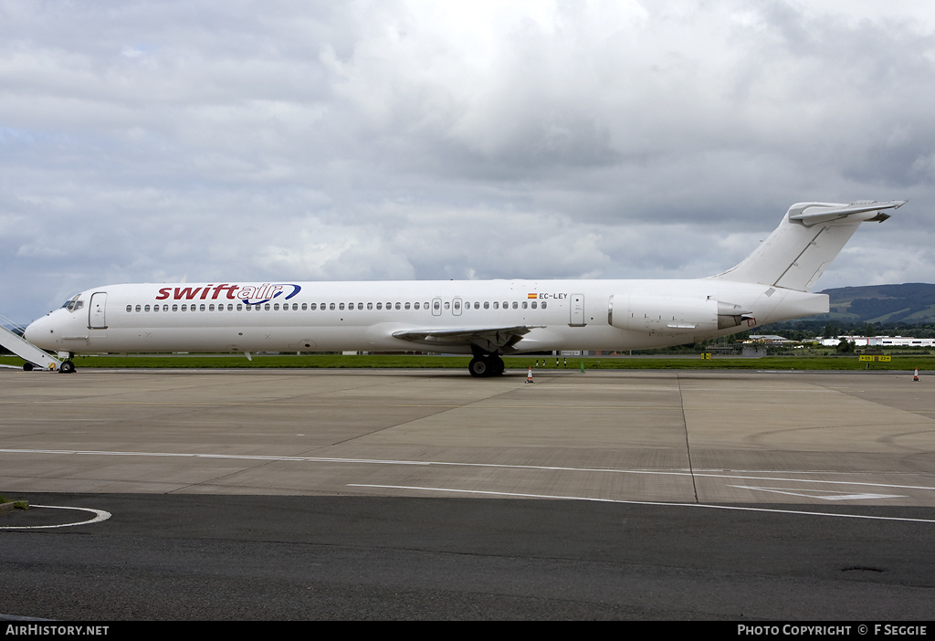 Aircraft Photo of EC-LEY | McDonnell Douglas MD-83 (DC-9-83) | Swiftair | AirHistory.net #60768
