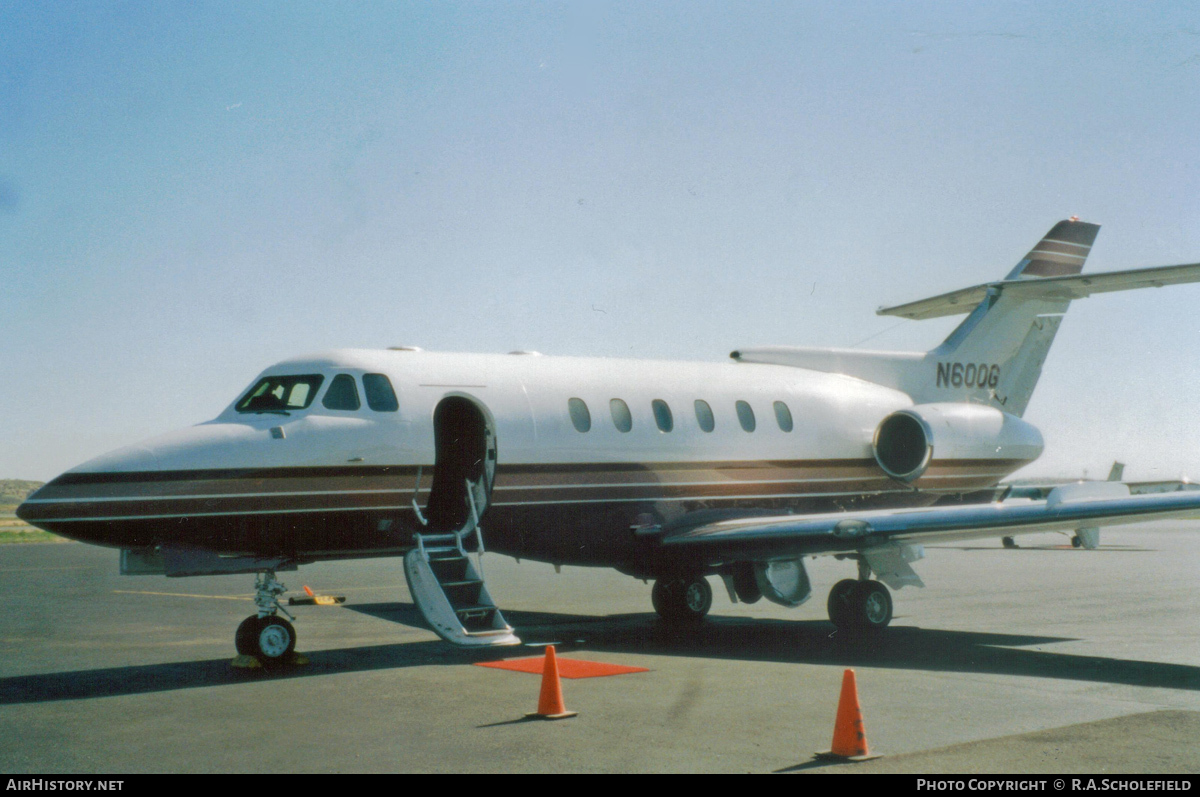 Aircraft Photo of N600G | Hawker Siddeley HS-125-F600A | AirHistory.net #60769